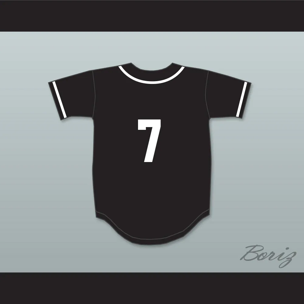MC Hammer 7 Aardvarks Baseball Jersey 1st Annual Rock N' Jock Diamond Derby 1990