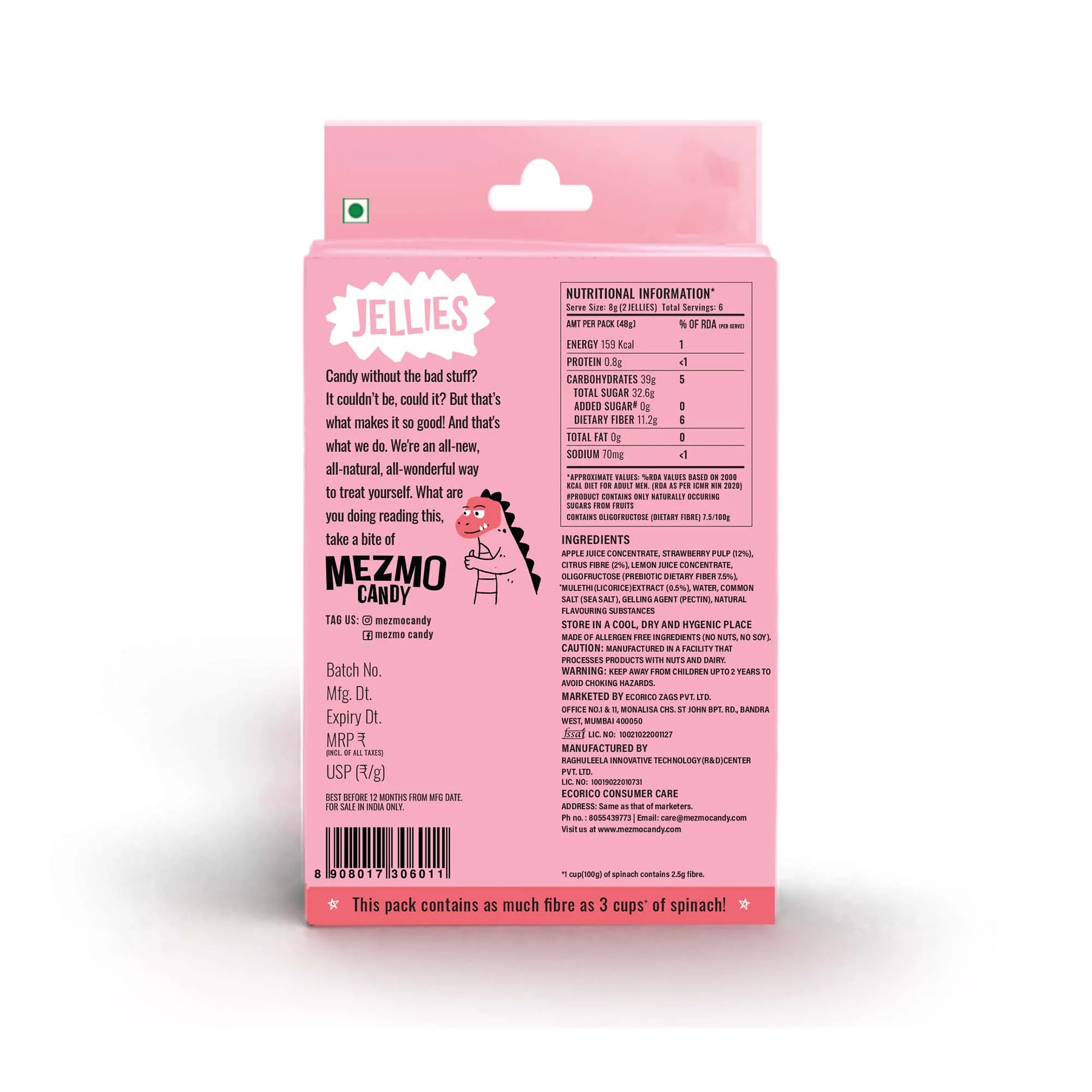 Mezmo Jellies Box of 5