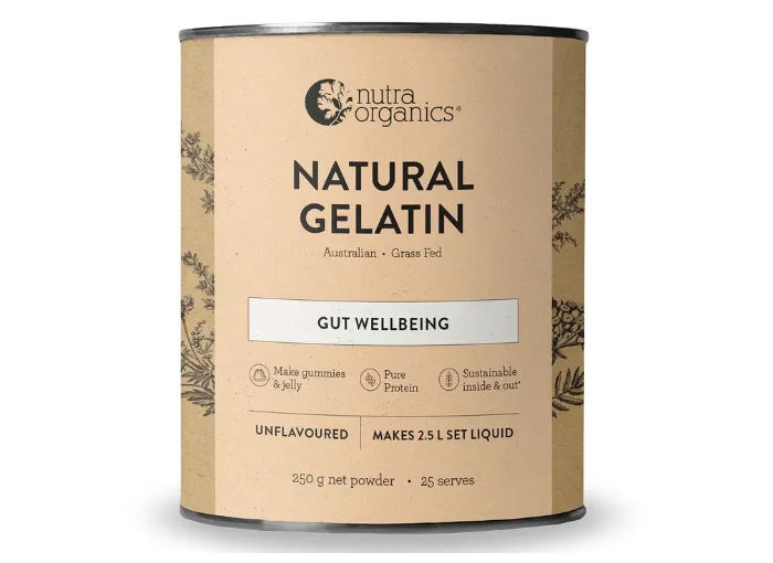 Nutra Organics Natural Gelatin 250g