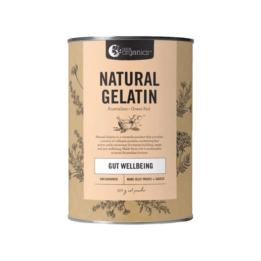 Nutra Organics Natural Gelatin 500g