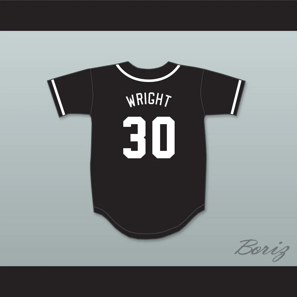 Pam Wright 30 Aardvarks Baseball Jersey 1st Annual Rock N' Jock Diamond Derby