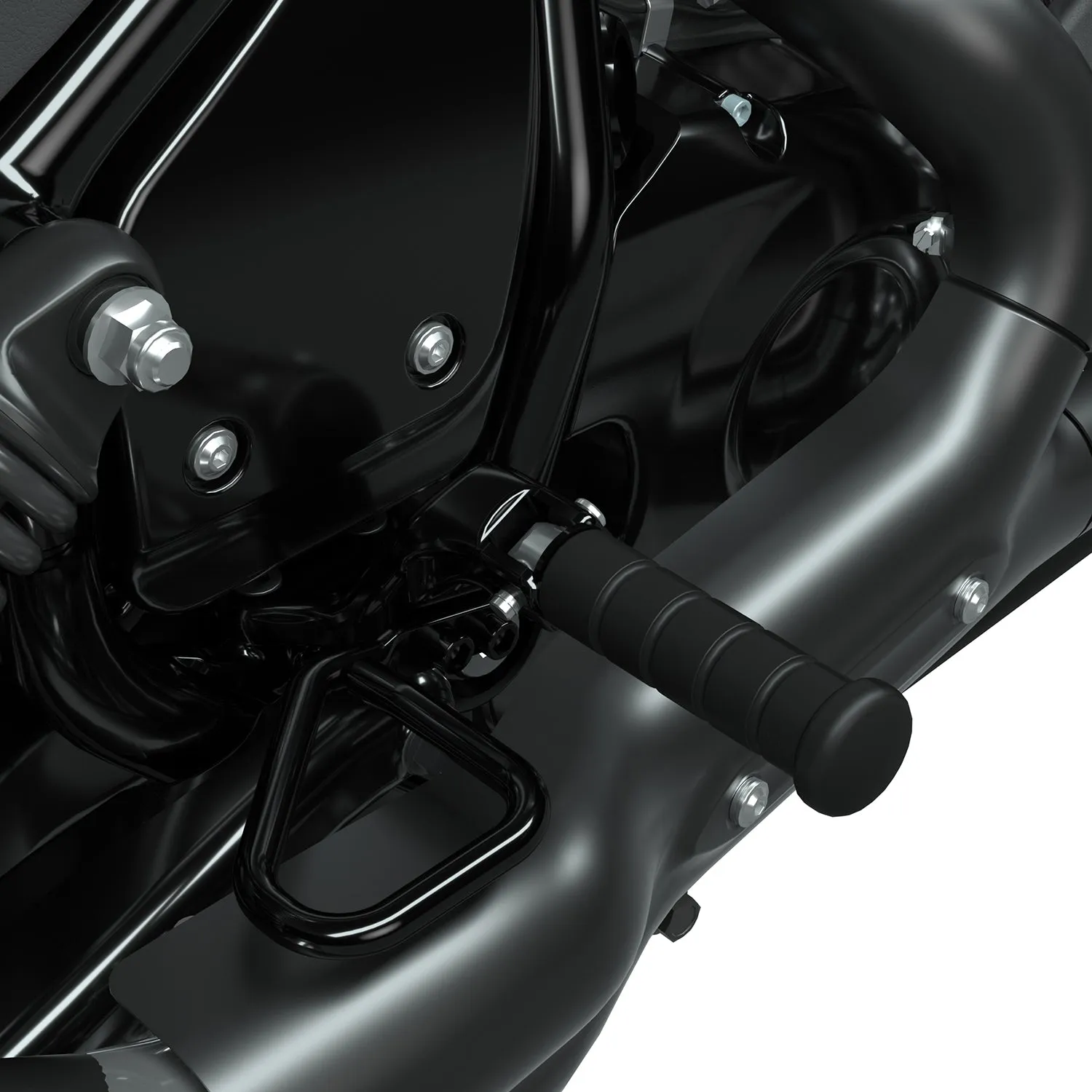 Passenger Pegs, Cruiser Black