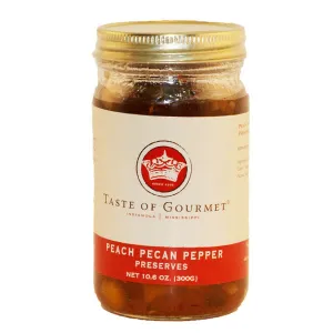 Pecan Pepper Peach Preserves