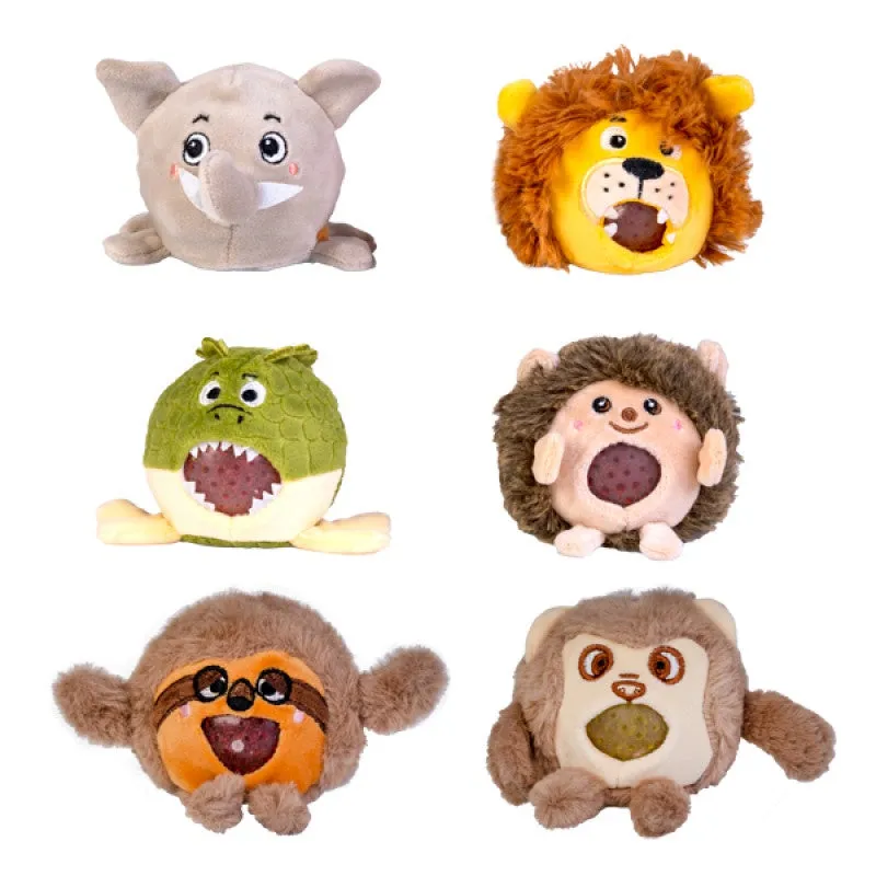 Plush Ball Jellies - Wild Animals