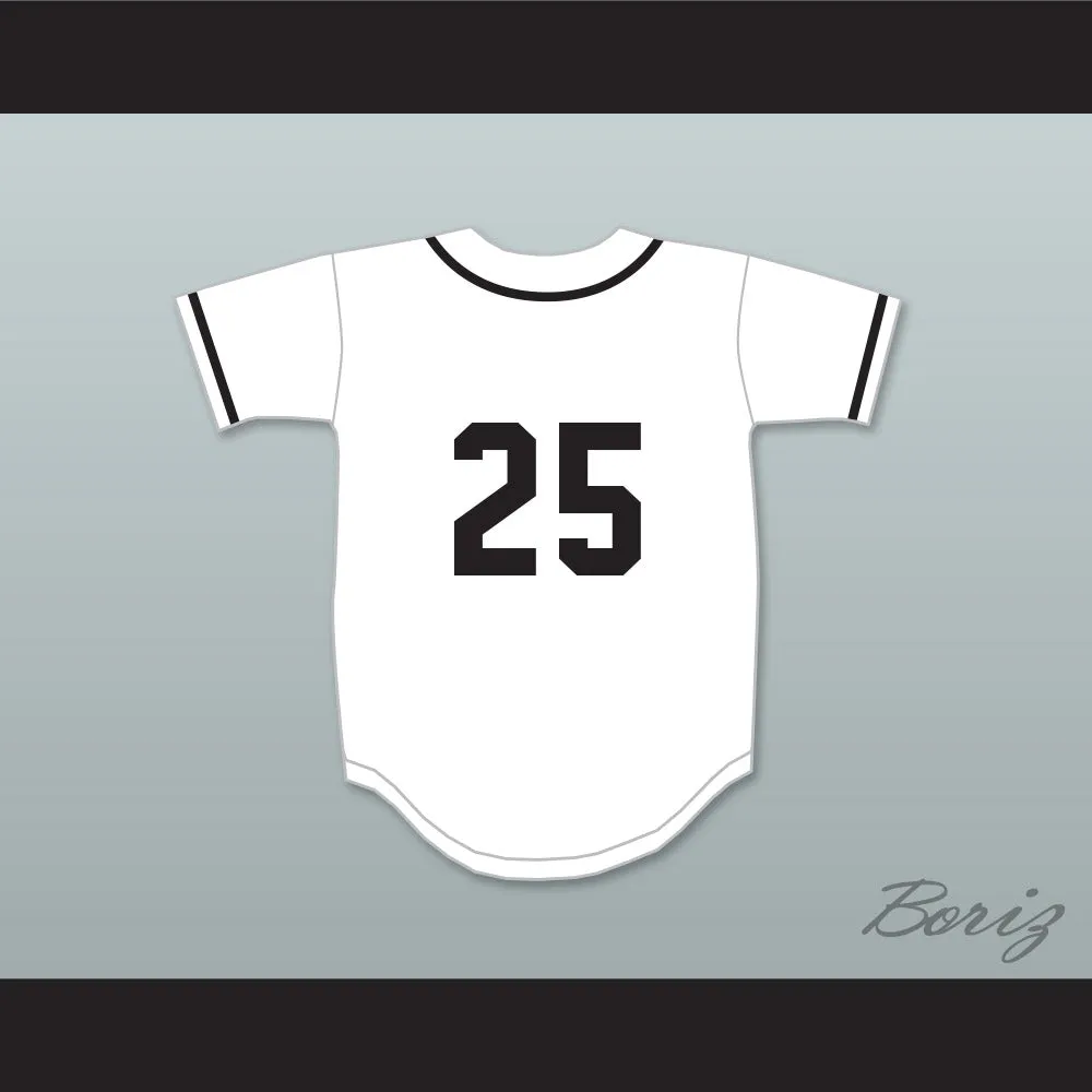 Rafael Palmeiro 25 Salamanders Baseball Jersey 1st Annual Rock N' Jock Diamond Derby 1990