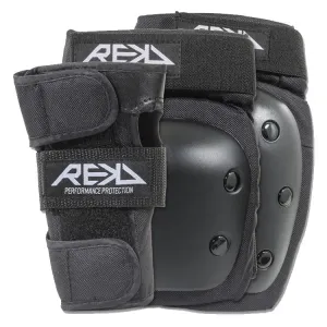 Rekd Heavy Youth Duty Triple Junior Pad Set Black