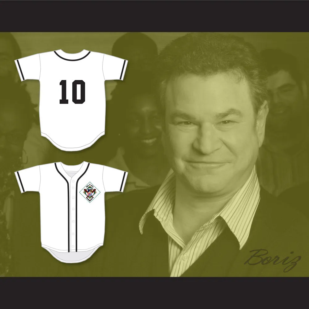 Robert Wuhl 10 Salamanders Baseball Jersey 1st Annual Rock N' Jock Diamond Derby 1990