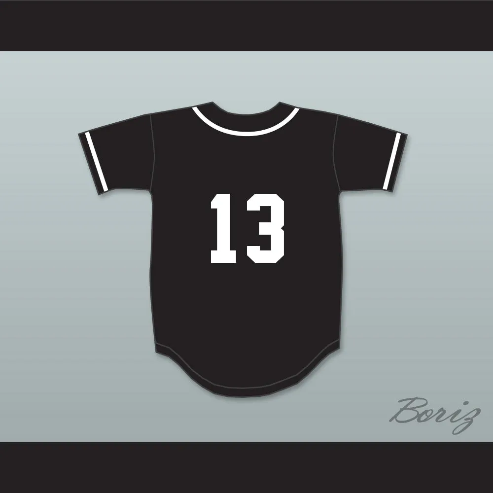 Roger McDowell 13 Aardvarks Baseball Jersey 1st Annual Rock N' Jock Diamond Derby 1990