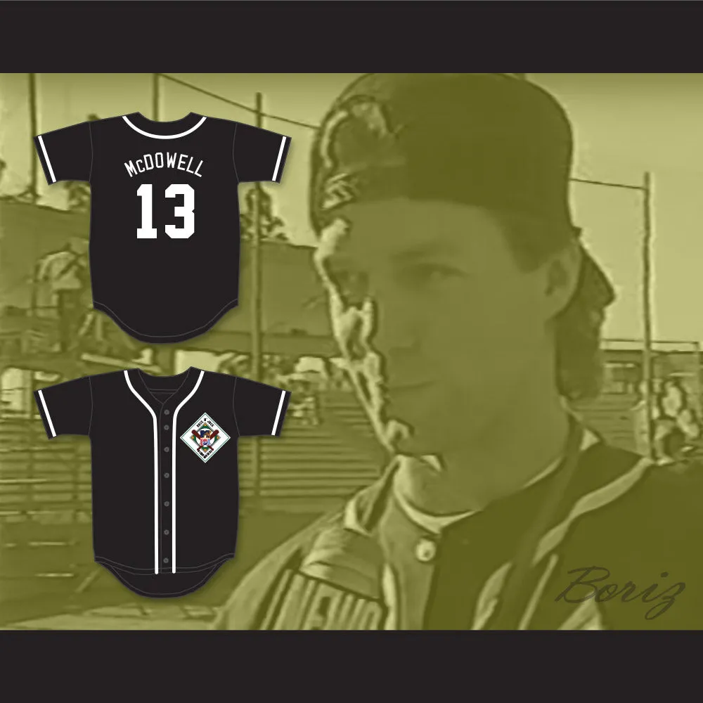 Roger McDowell 13 Aardvarks Baseball Jersey 1st Annual Rock N' Jock Diamond Derby