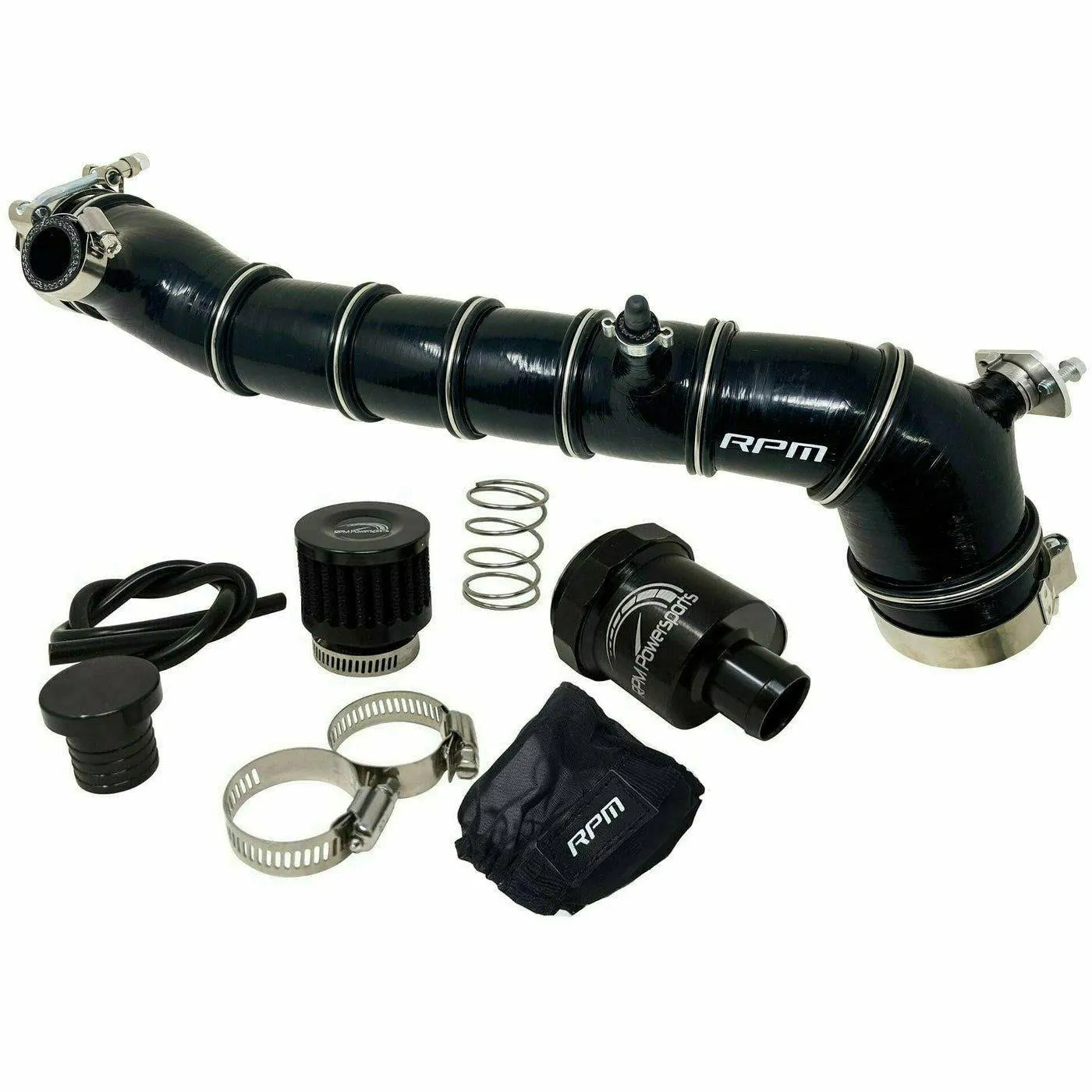 RPM Powersports Polaris RZR Wire Reinforced Silicone Charge Tube
