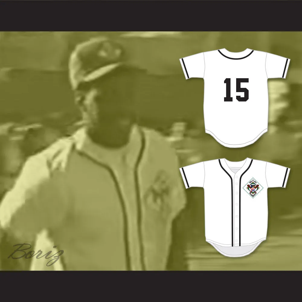 Shawon Dunston 15 Salamanders Baseball Jersey 1st Annual Rock N' Jock Diamond Derby 1990