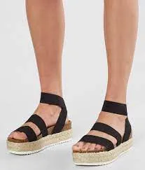 Steve Madden Kimmie Black Platforms