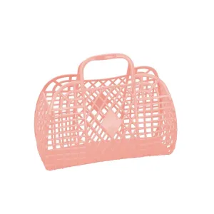 SUN JELLIES RETRO BASKET PEACH SMALL