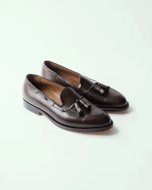 Tassel Moccasin Loafer 561 | Dark Brown Calf Skin / Aberdeen