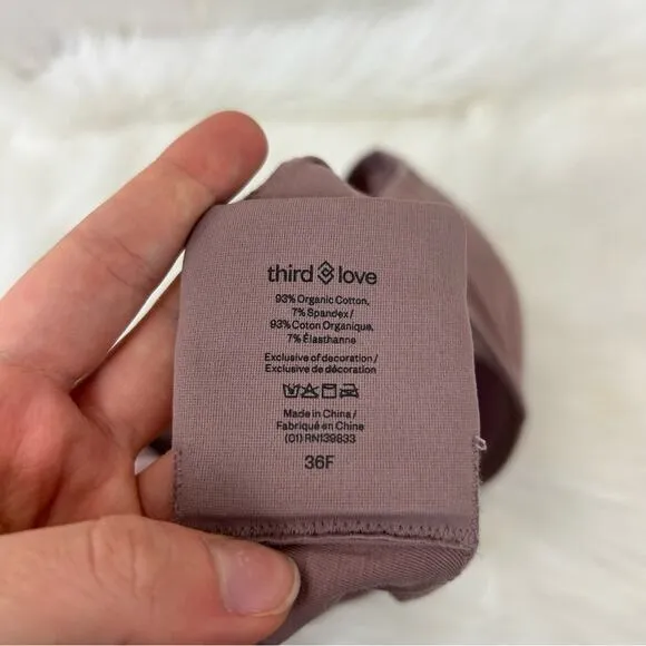 Thirdlove Casual Lightly Lined Underwire Bra Size 36F
