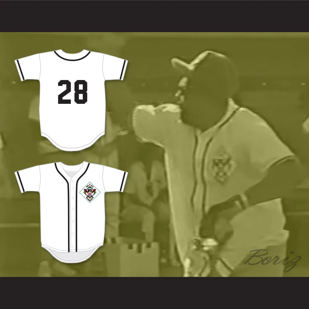 Tone-Loc 28 Salamanders Baseball Jersey 1st Annual Rock N' Jock Diamond Derby 1990