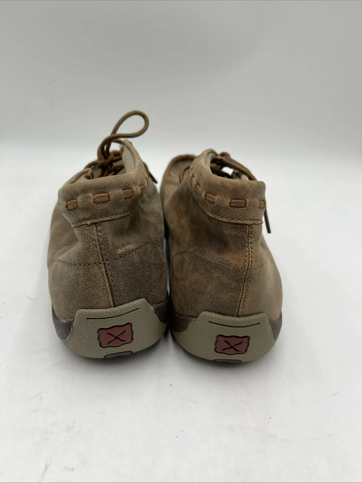 Twisted X Men’s Chukka Driving Moc Brown Size 10.5M - Very Good