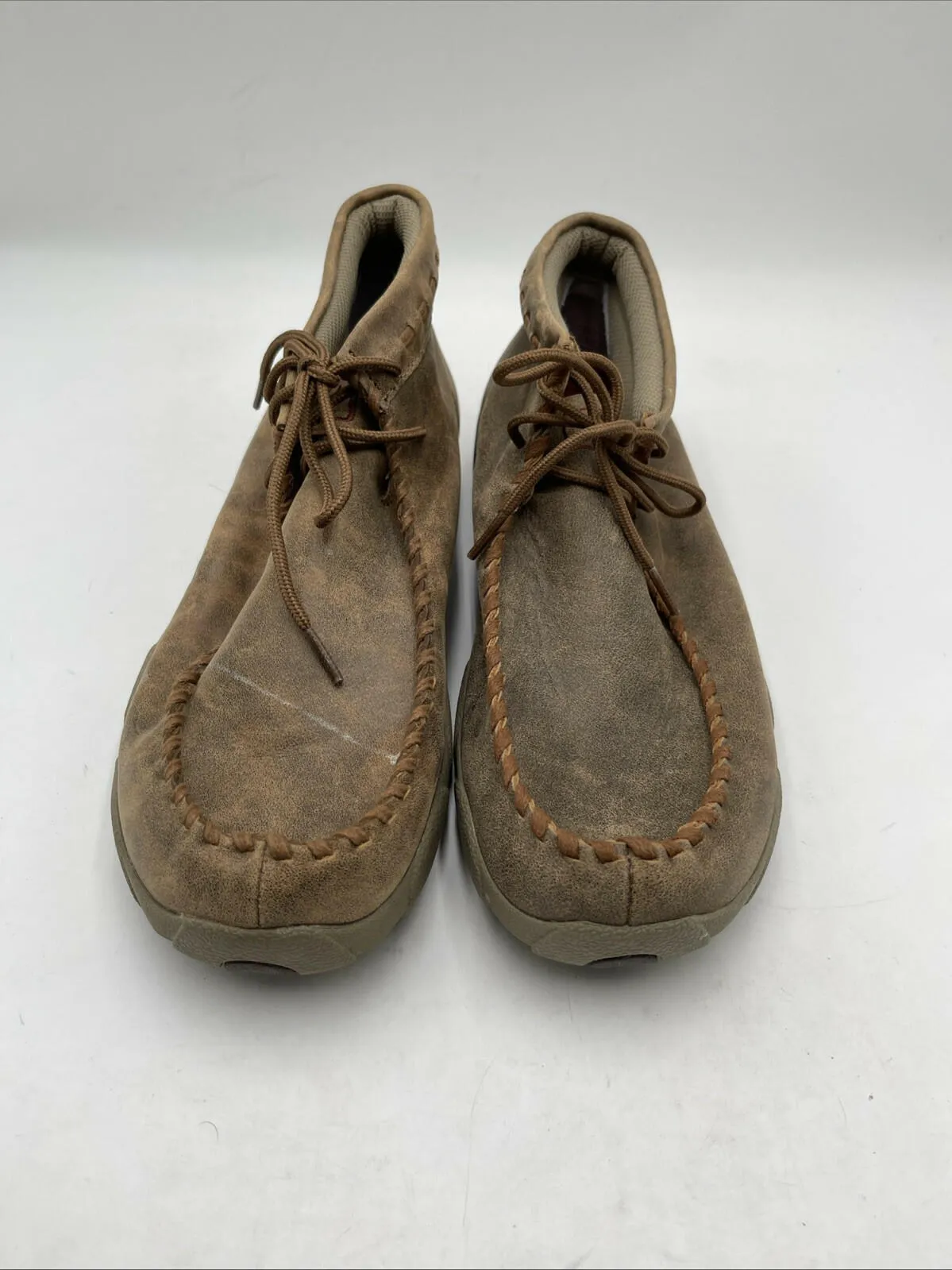 Twisted X Men’s Chukka Driving Moc Brown Size 10.5M - Very Good