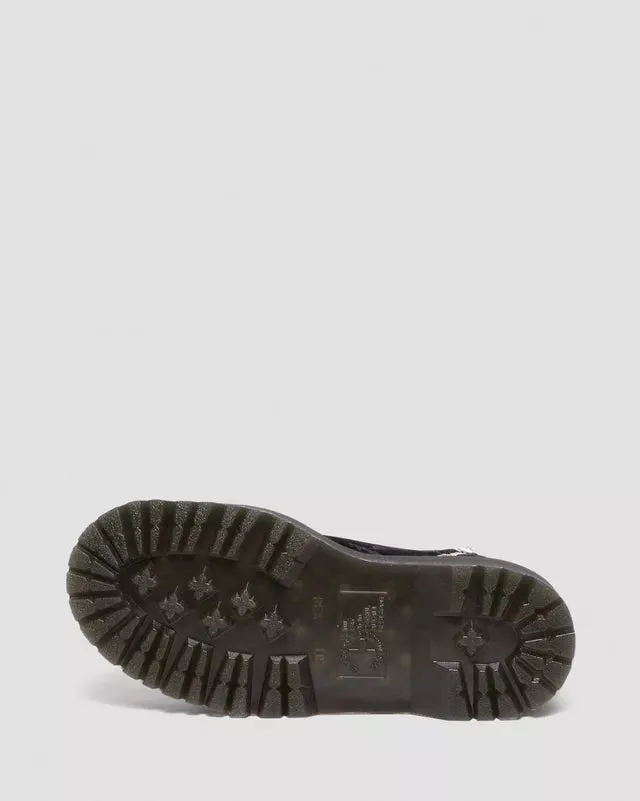Vegan Jadon Boot Max Crushed Velvet Platforms