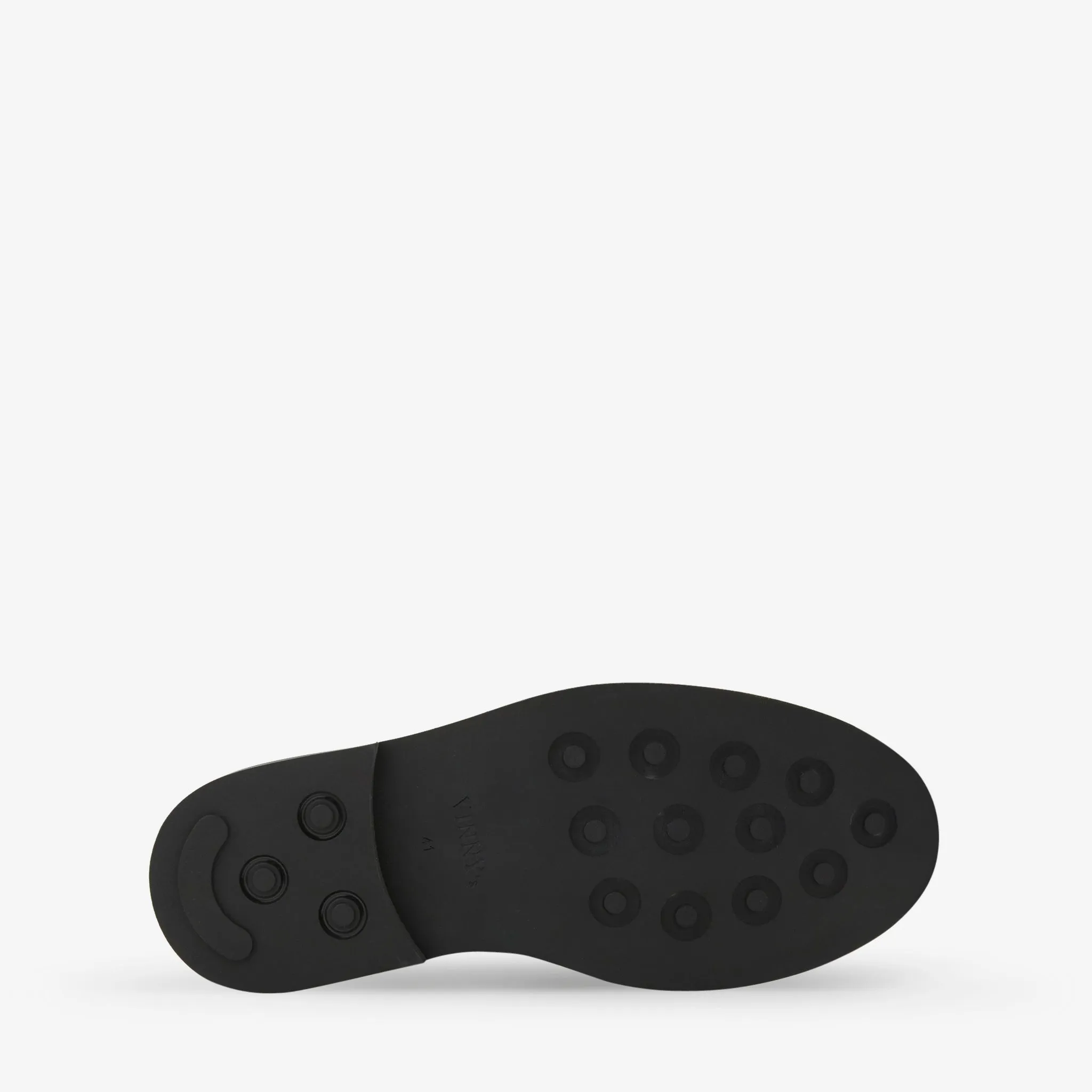 Vinnee T-Strap Derby Dark Brown Leather