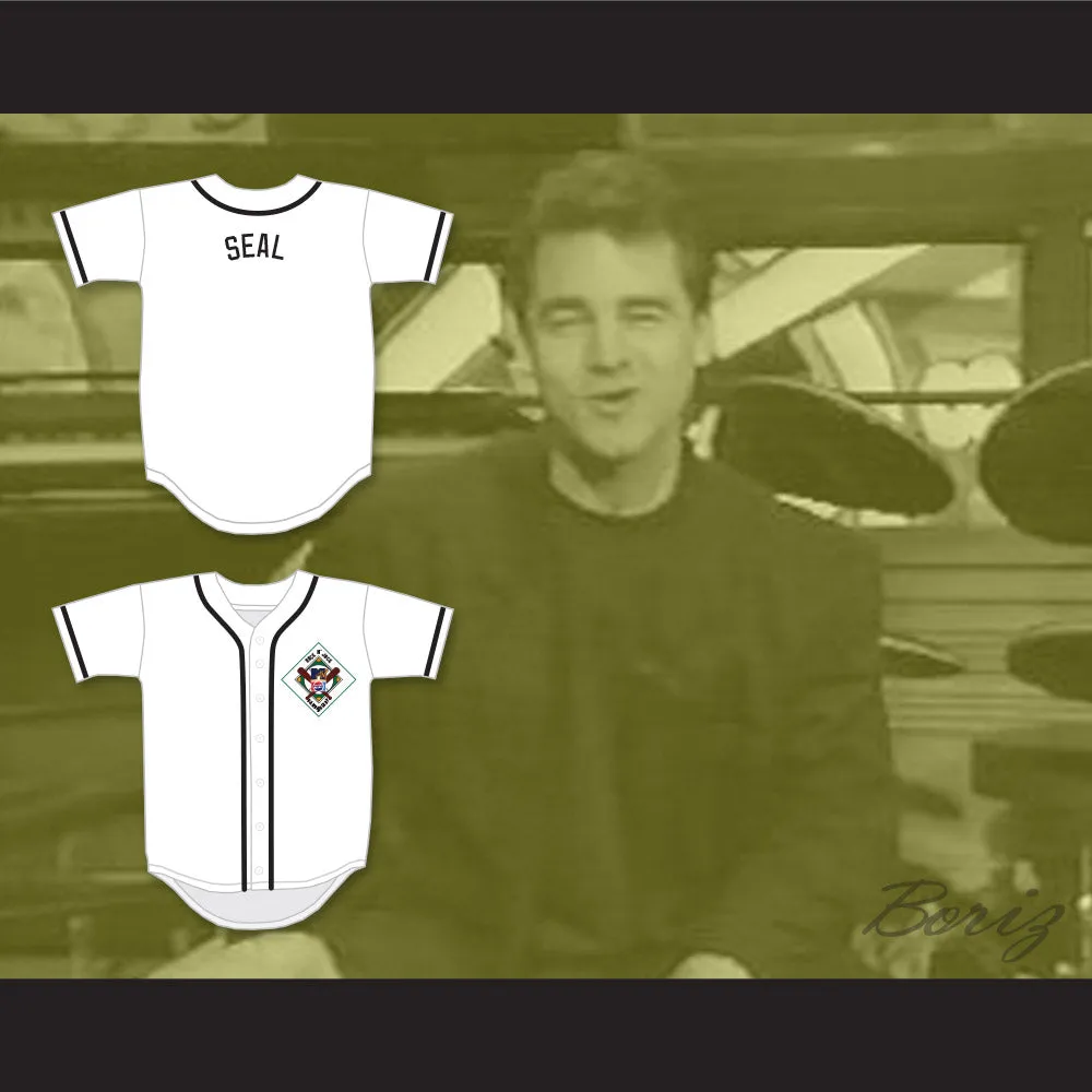 VJ Kevin Seal Salamanders Baseball Jersey 1st Annual Rock N' Jock Diamond Derby 1990