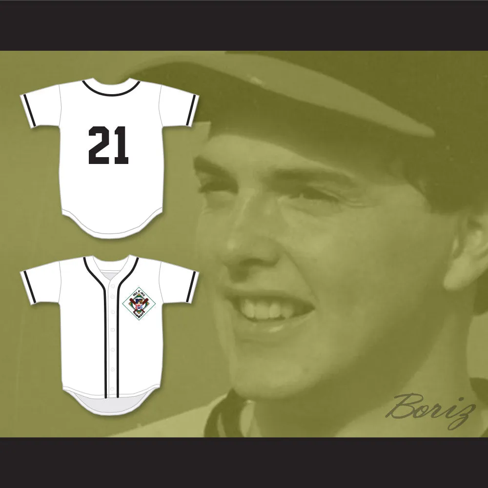 Wally Joyner 21 Salamanders Baseball Jersey 1st Annual Rock N' Jock Diamond Derby 1990