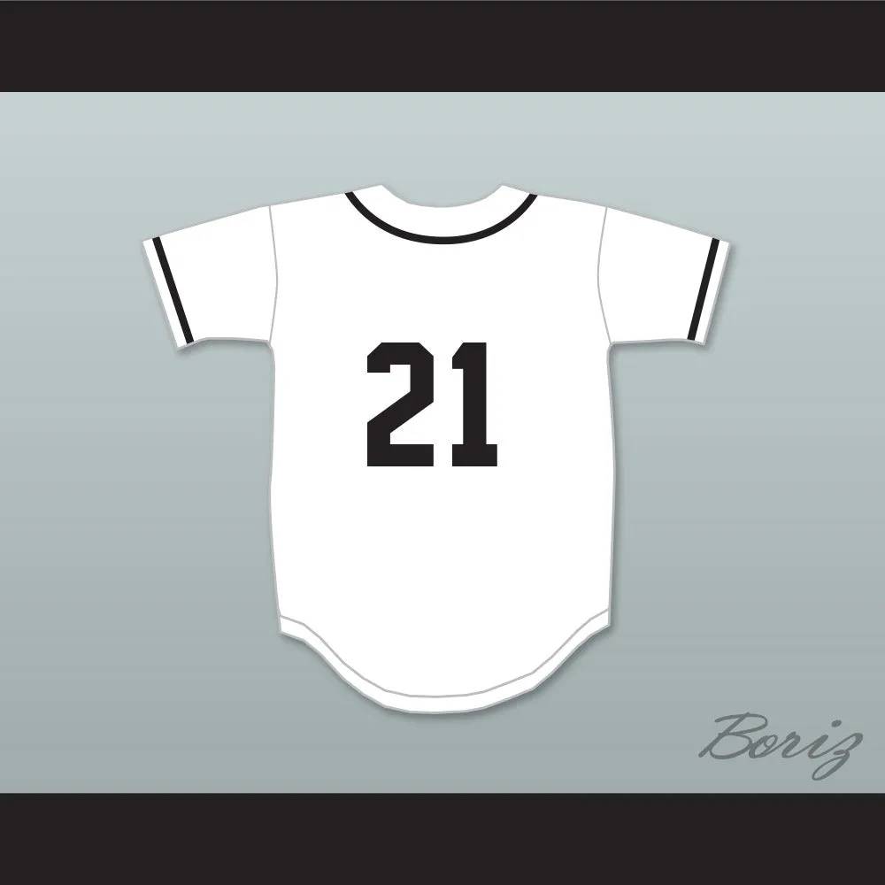 Wally Joyner 21 Salamanders Baseball Jersey 1st Annual Rock N' Jock Diamond Derby 1990